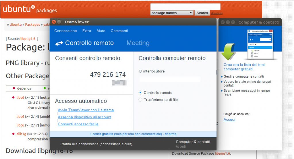 is teamviewer free in ubuntu